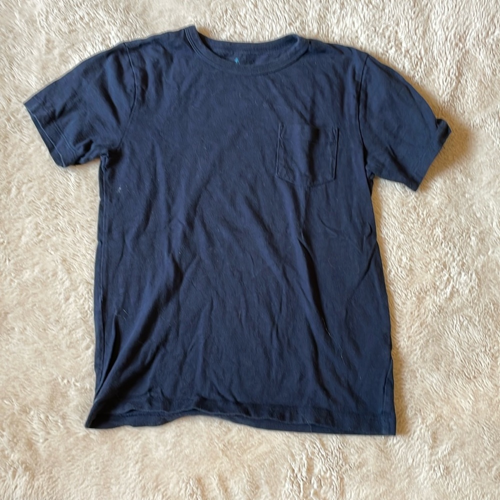 Crew Cuts Black Tee, Boys 8-10